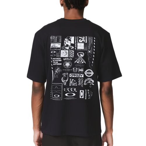 Camiseta Masculina Oakley Especial 50 Anos Blackout-FOA407506-02E- -1-
